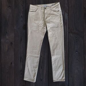 Jules Men's Slim Fit Chino Jeans EU 42 US 33 Cream Tan Five Pocket French